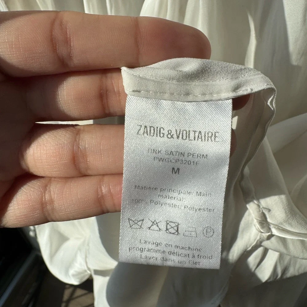 Zadig & Voltaire White Blouse - Picture 5 of 5